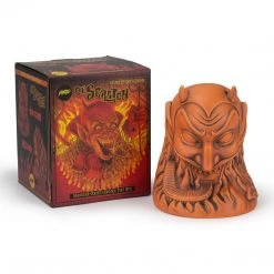 Doug P'Gosh Tikis Ol' Scratch Designer Series Tiki Mug - Orange