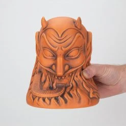 Doug P'Gosh Tikis Ol' Scratch Designer Series Tiki Mug - Orange