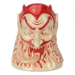 Doug P'Gosh Tikis Ol' Scratch Designer Series Tiki Mug - Red