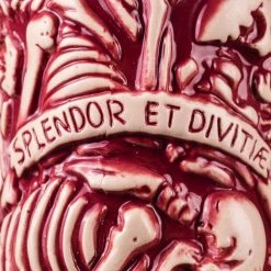 Becky Cloonan Splendor & Riches Designer Series Tiki Mug (Exsanguine Variant)