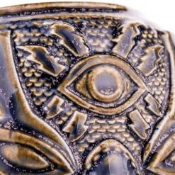 Mike Bonanno Tikis El Ojo Fantastico Tiki Mug - Fuego Azul