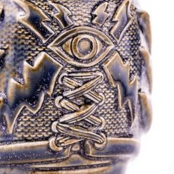 Mike Bonanno Tikis El Ojo Fantastico Tiki Mug - Fuego Azul