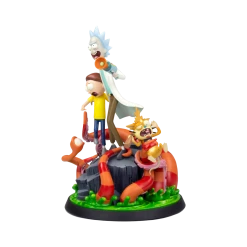 Toys Rick And Morty Statue - Mondo Exclusive