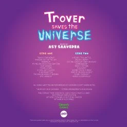 Asy Saavedra Music Trover Saves The Universe - Original Video Game Soundtrack LP