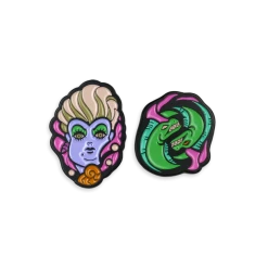 Dave Quiggle Enamel Pins The Little Mermaid – Ursula 2-Pin Set