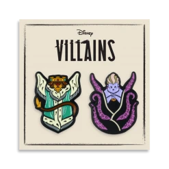 Dave Quiggle Enamel Pins Villains 2-Pin Set
