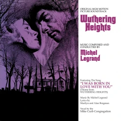 Michel Legrand Music Wuthering Heights - Original MGM Motion Picture Score LP