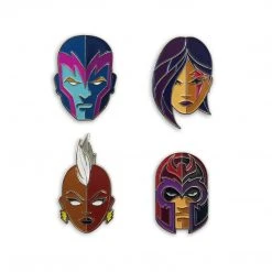 Tom Whalen X-Men: The Four Horsemen (4-Pin Set) Enamel Pins