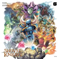Jake Kaufman And Manami Matsumae Shovel Knight – The Definitive Soundtrack 2XLP Music