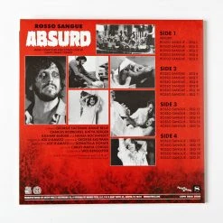 Carlo Maria Cordio Music Absurd (Rosso Sangue) Original Motion Picture Soundtrack 2XLP