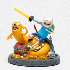 Mondo Adventure Time Statue - Jake And Finn - Regular Version Toys