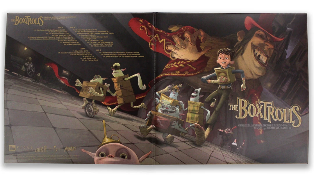 Dario Marianelli The Boxtrolls Original Motion Picture Soundtrack 2XLP Music 5 Dario Marianelli The Boxtrolls Original Motion Picture Soundtrack 2XLP Music