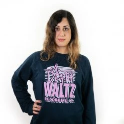Mondo Death Waltz Navy Crew Neck Sweatshirt Apparel