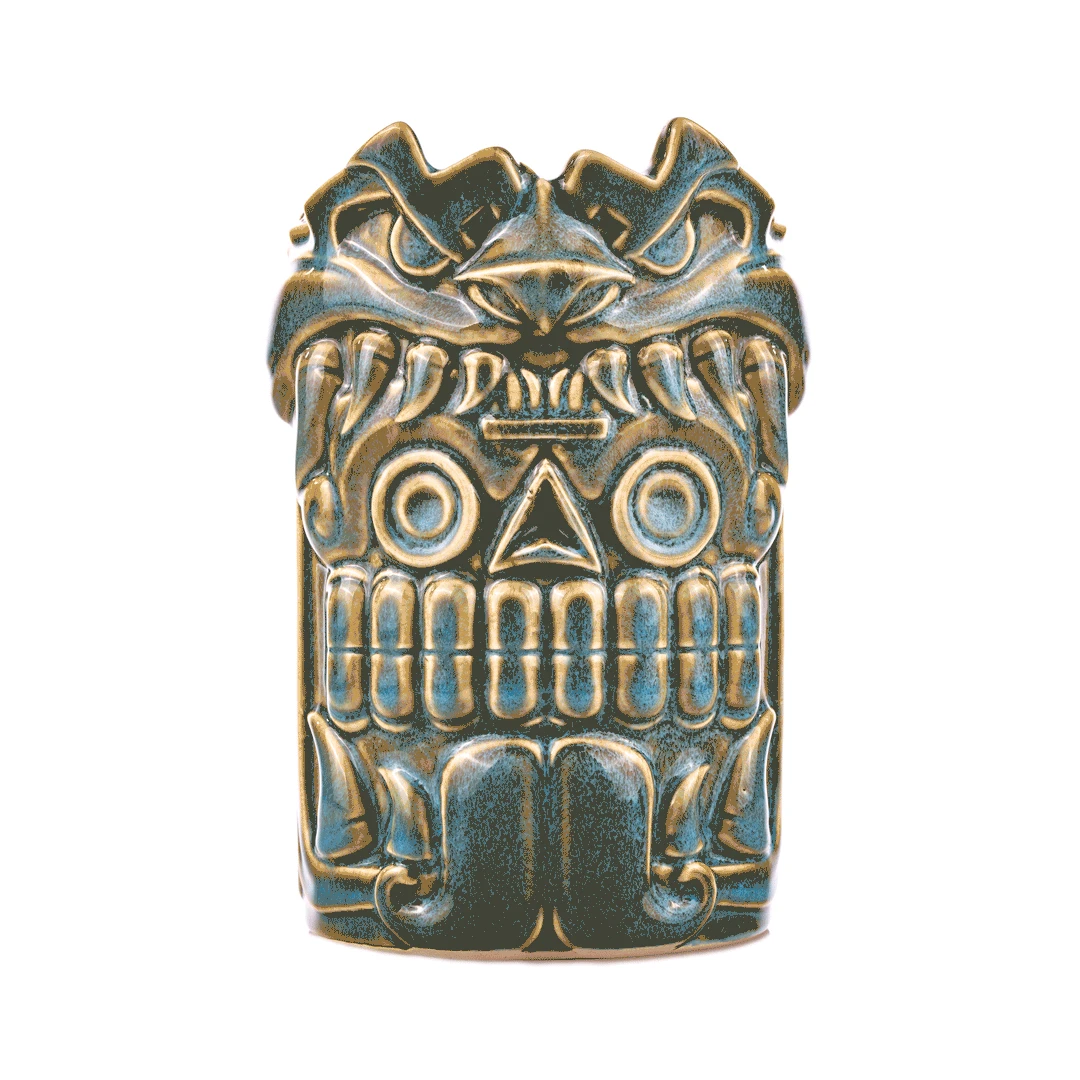 Urban Aztec Mouth Of The Serpent Designer Series Tiki Mug 2 Urban Aztec Mouth Of The Serpent Designer Series Tiki Mug