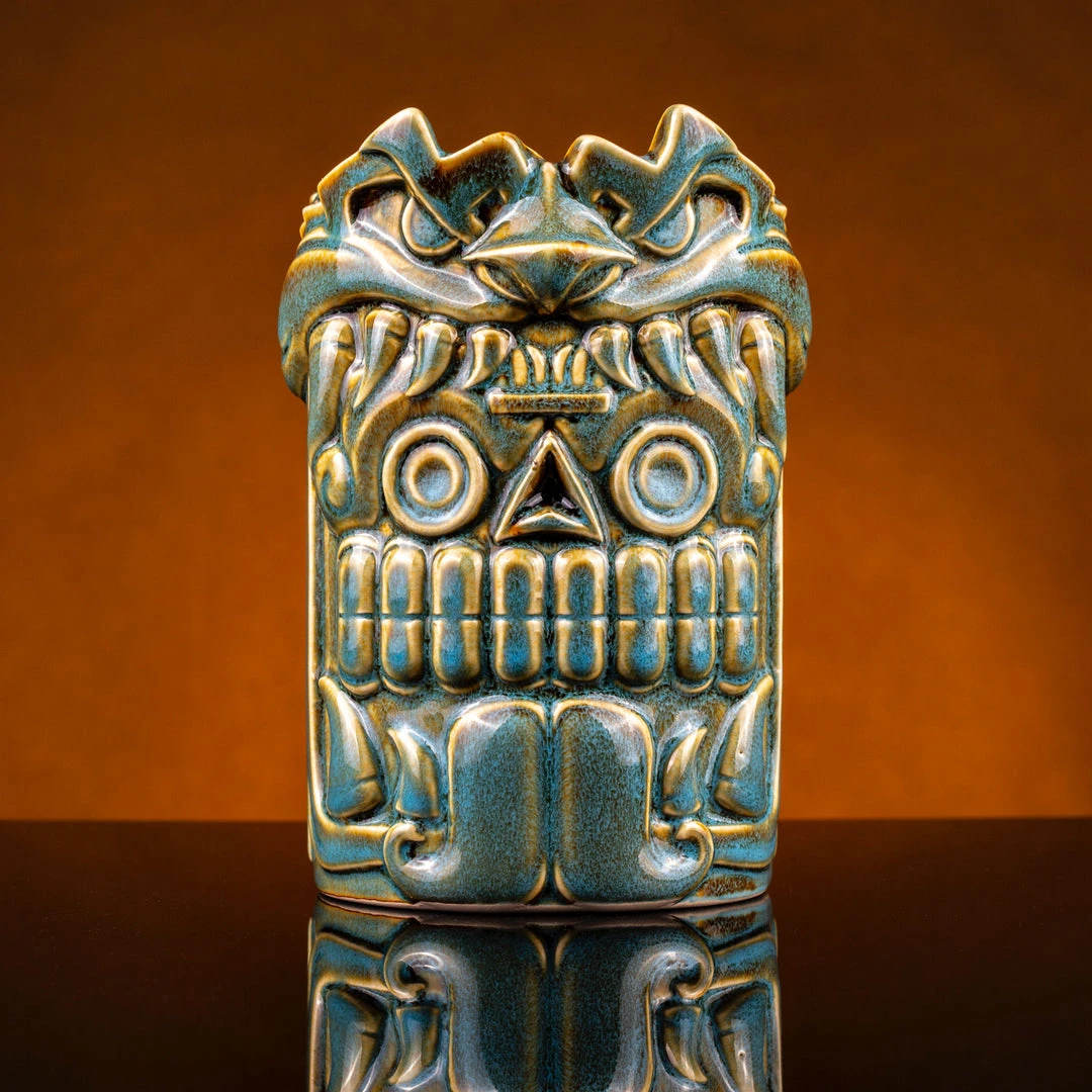 Urban Aztec Mouth Of The Serpent Designer Series Tiki Mug 4 Urban Aztec Mouth Of The Serpent Designer Series Tiki Mug