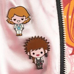 100% Soft Enamel Pins Pretty In Pink – Iona + Steff Pin Set