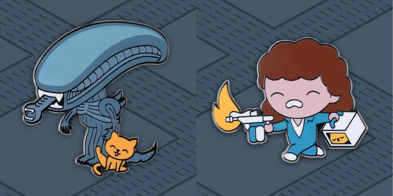 Outlet Mondo Store -Outlet Mondo Store Alien Enamel Pins by 100 Soft x Mondo 3